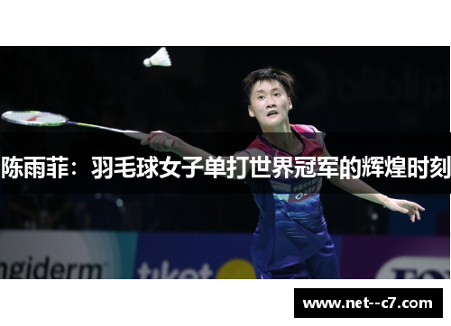 陈雨菲：羽毛球女子单打世界冠军的辉煌时刻