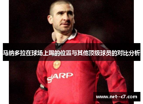 马纳多拉在球场上踢的位置与其他顶级球员的对比分析